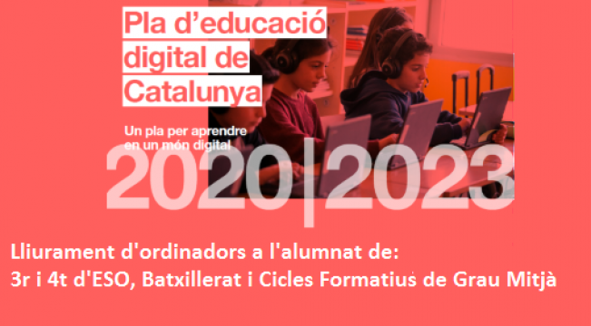 PLA D'EDUCACIÖ DIGITAL DE CATALUNYA